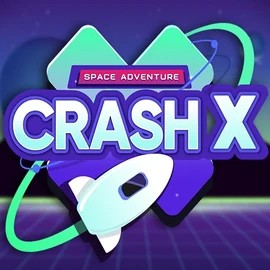 Crash X logo by Turbo Games Spinstein Casino