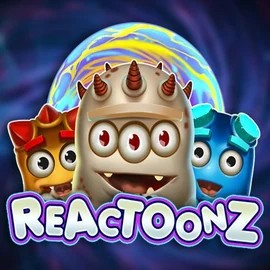 Official Slots logo: Reactoonz by Play'n GO at Spinstein Casino