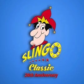Enjoy Slingo Classic 20th Anniversary by Slingo – logo hosted on spinsteincasinos.pt