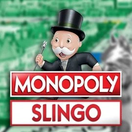 Official Casino Games logo: Slingo Monopoly by Gaming Realms at Spinstein Casino